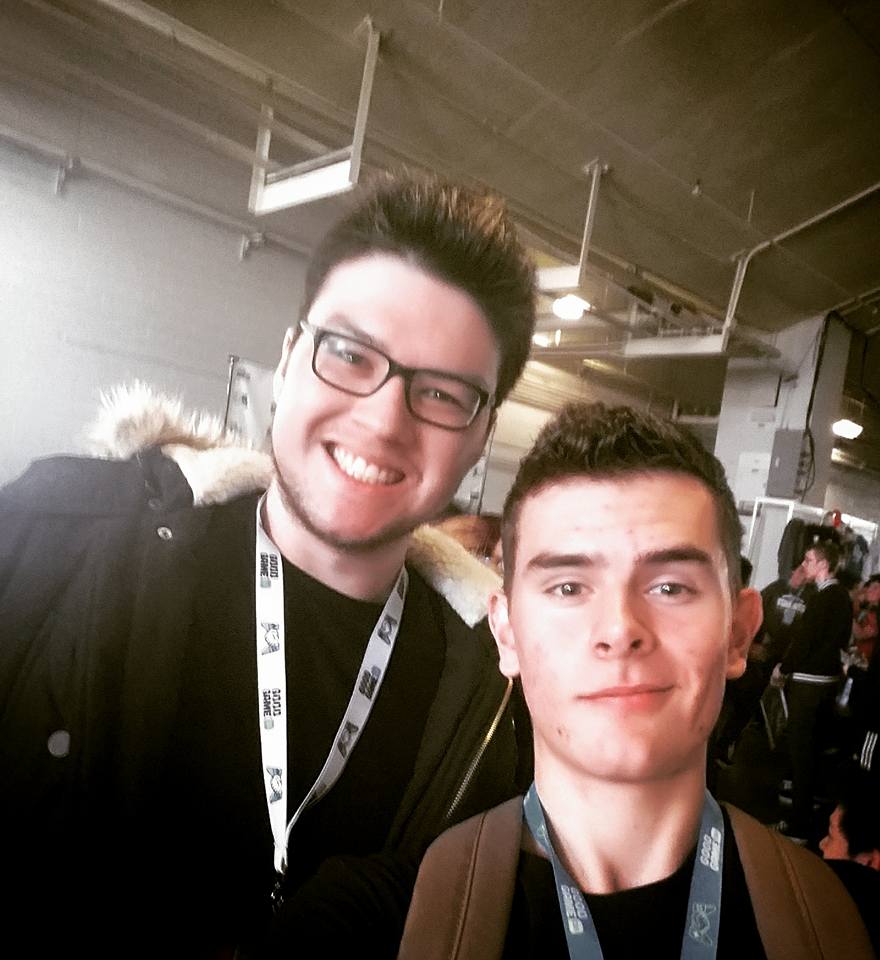 Pro League of Legends Player Dyrus and Myself